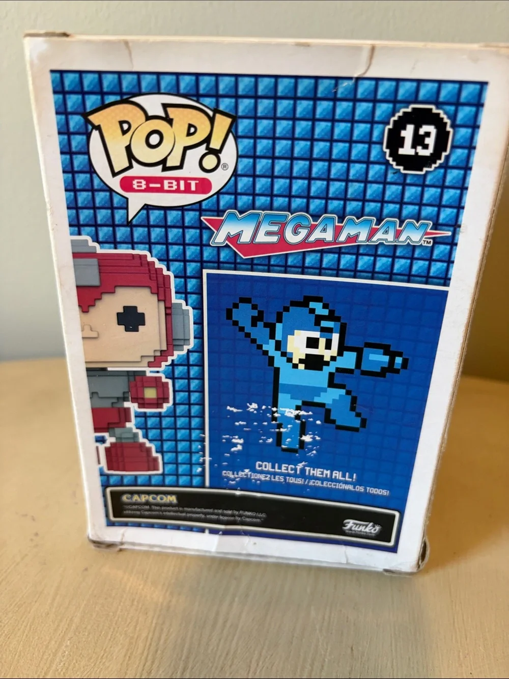 Funko 8-Bit Mega Man Magnet Missle Chase #13 GameStop Edition New In Box